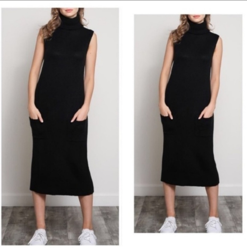 Sweater knitted dress